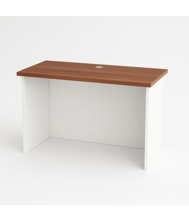 Biurko z wysuniętym blatem z płyty 36 mm